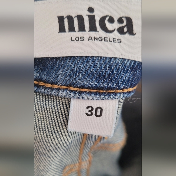 Mica Brand High Rise Blue Jeans with Classic Denim Features - Picture 7 of 7